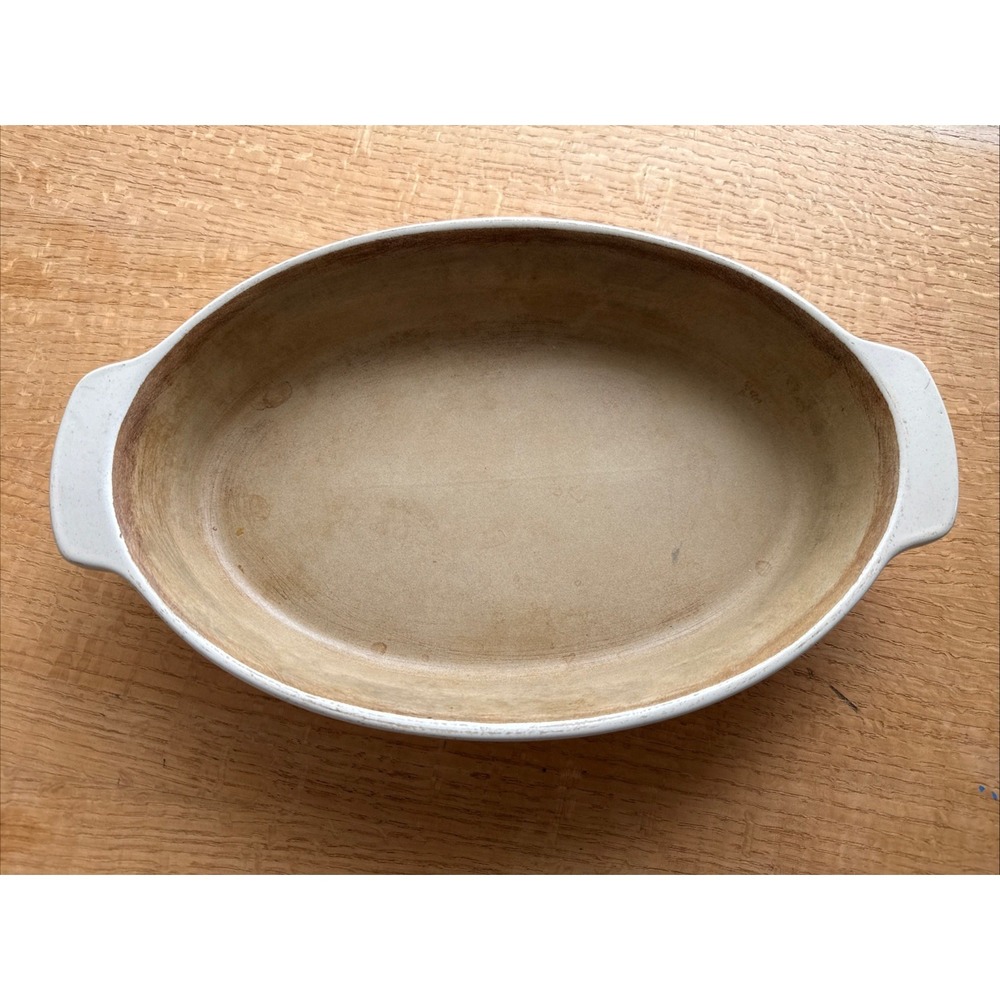 Pampered Chef 1199 Medium Oval Glazed Baker Dish